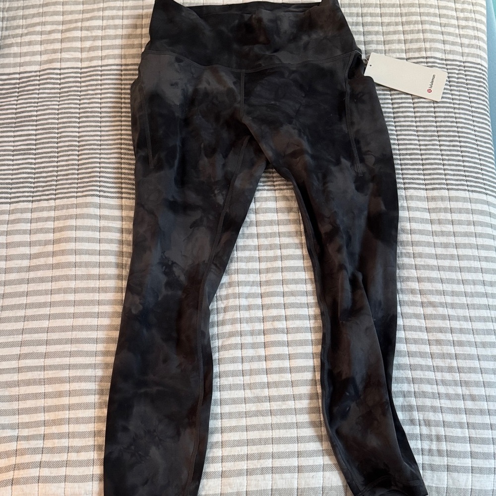 Lululemon Athletica Black Wunder Train Leggings